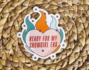 Vinyl Stickers | Showgirl Era | Pop Culture
