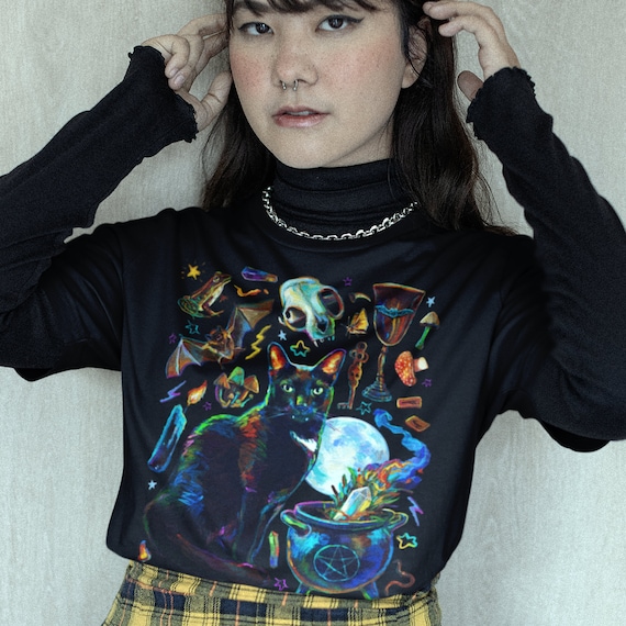 Halloween Witch Tee, Witchy Unisex t-shirt, Halloween Shirts, Spooky T Shirt, Gothic Tee Shirt, Wiccan Shirt, Halloween Witch Tee, Witchcore