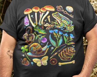 Plus Size Witchy Tee, Plus Size Goblincore Shirt, 3XL