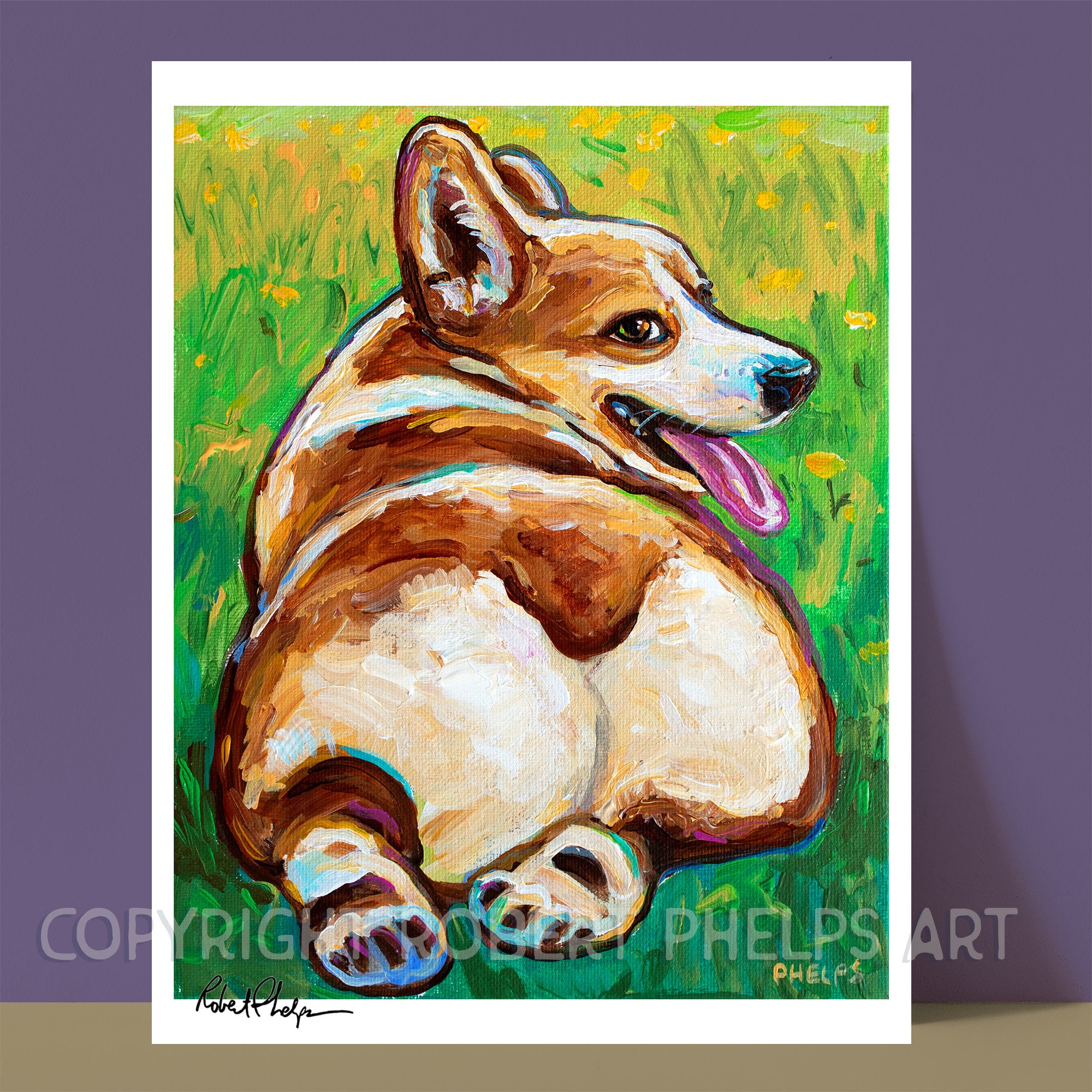 Art store the corgi