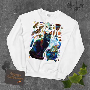 Plus Size Halloween Sweatshirt, 3XL 4XL 5XL Fall Crewneck,