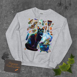 Plus Size Halloween Sweatshirt, 3XL 4XL 5XL Fall Crewneck,