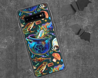 Halloween Phone Case, Witchy Phone Cases, Witch  Case,  Wiccan Phone Case, Spooky Phone Case, Bats