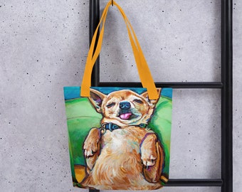 Chihuahua Tote Bag, Dog Lover Gifts, Animal Tote Bag, Dog Chihuahua Tote Bag, Dog Lover Gifts, Animal Tote Bag, Dog
