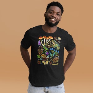 Plus Size Witchy Tee, Plus Size Goblincore Shirt, 3XL Graphic Tee, 4XL Graphic Tee, 5XL Graphic tee