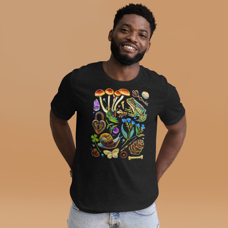 Plus Size Witchy Tee, Plus Size Goblincore Shirt, 3XL Graphic Tee, 4XL Graphic Tee, 5XL Graphic tee