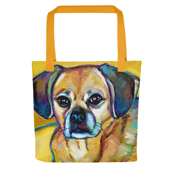 Puggle Tote Bag, Puggle Lover Gifts, Puggle Shoulder Bag Puggle Tote Bag, Puggle Lover Gifts, Puggle Shoulder Bag