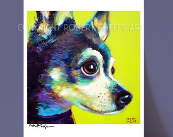 Toy CHIHUAHUA ART PRINT; Wall Art Ideas, Chihuahua, Dog, Chihuahua Art, Chihuahua Gift, Wall Art, Art Prints, Dog Lover Gift, Home Decor