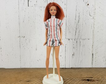 vintage red hair barbie