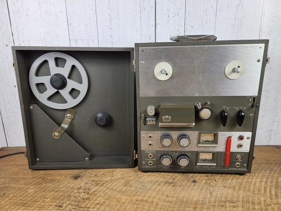 Vintage 1963 Roberts Tape Recorder Model 1057 Works Tested 4 Track Stereo  Reel to Reel Audio USA Retro Portable Music System Mid Century -  Canada