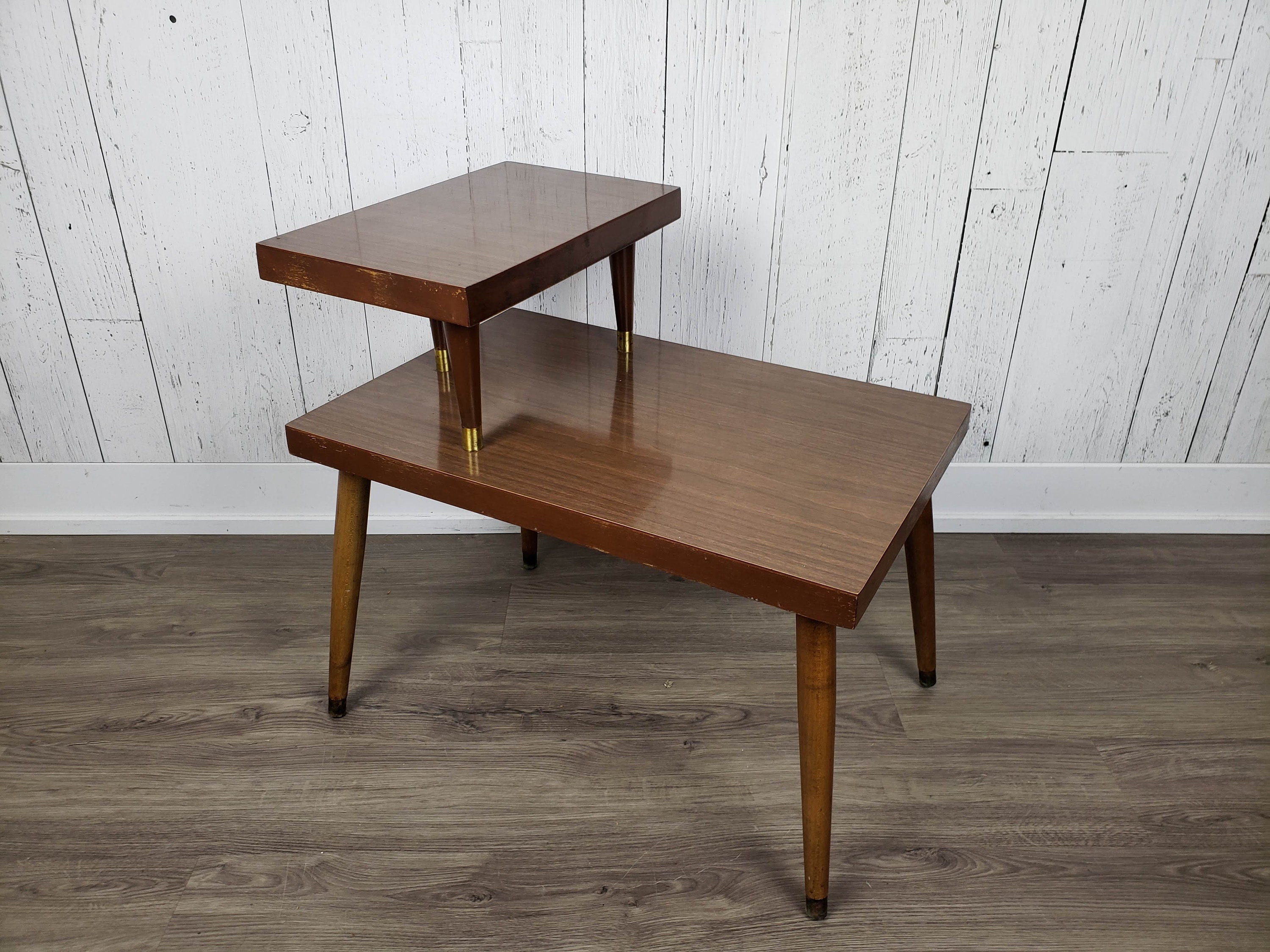 Mid century modern telephone cheap table