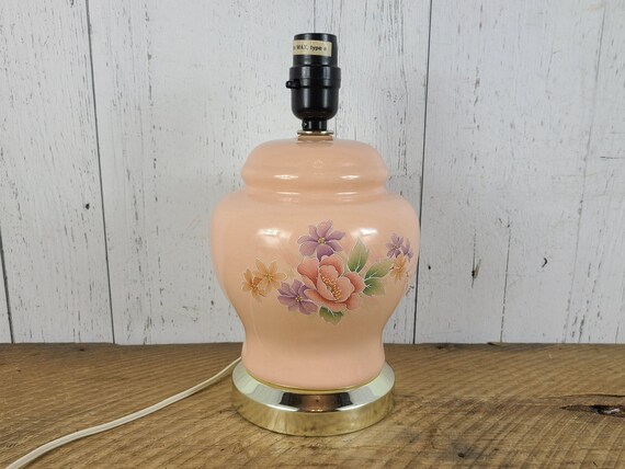 Floral ginger sale jar lamps