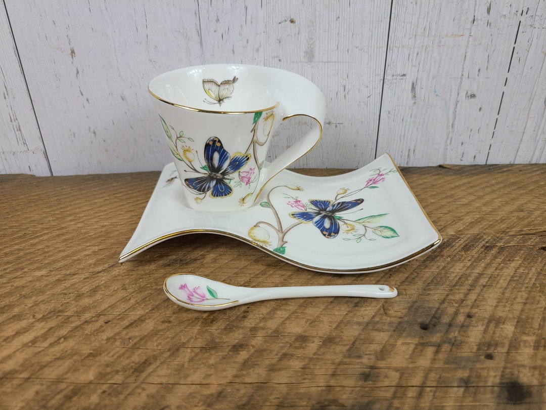 Vintage Adeline Collection Fine Porcelain Tea Set Teacup Etsy Canada