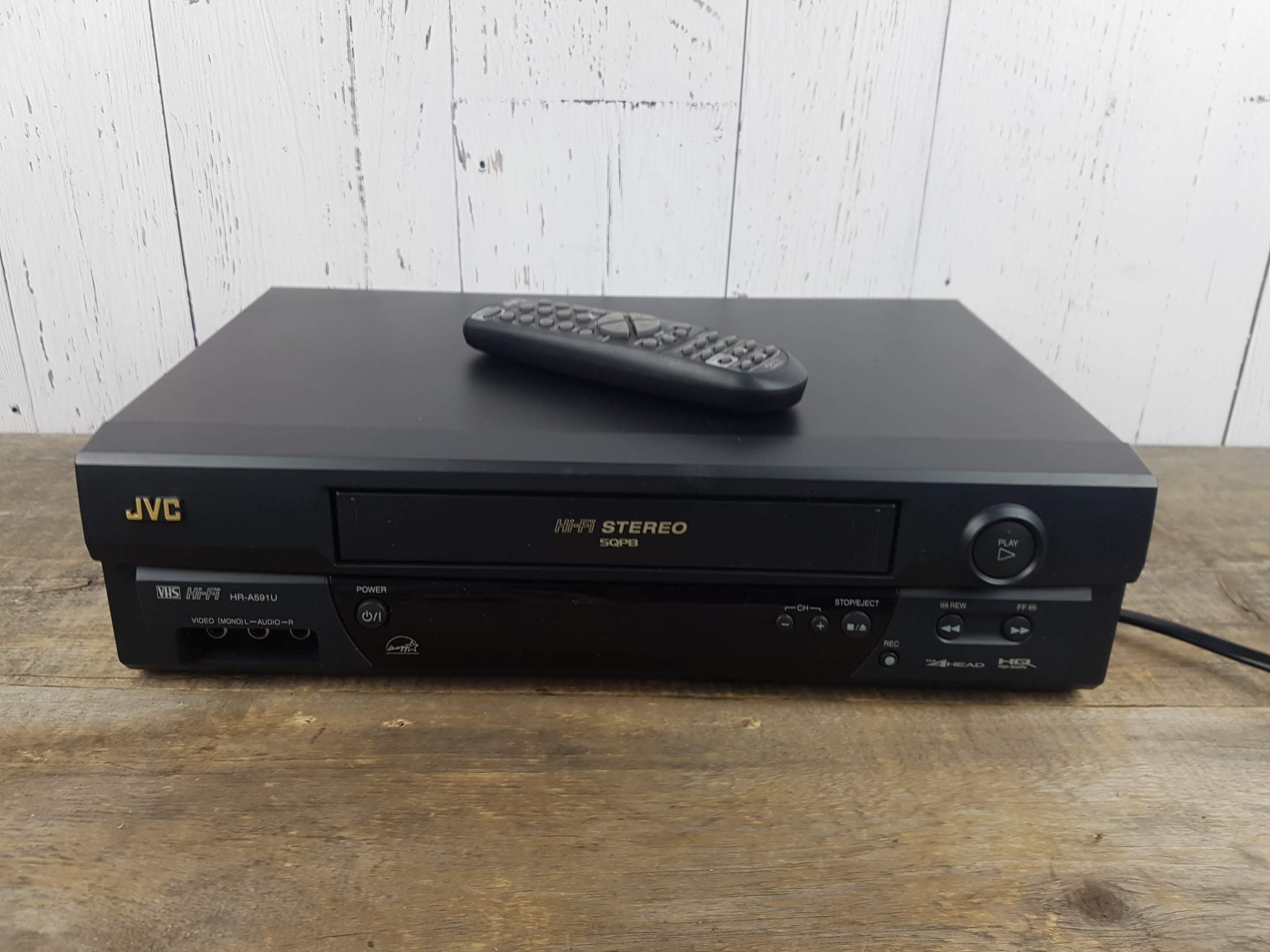 Vintage 90s JVC VCR Hi-fi Stereo 4 Head With Remote VHS - Etsy Norway