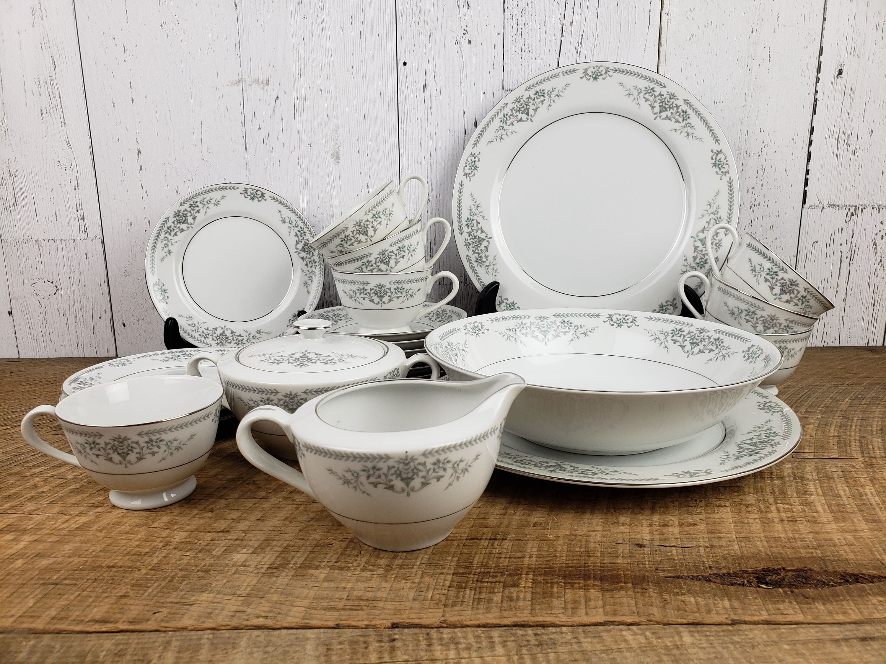 Vintage Replacement Dish Set Banbury Inn Fine China Japan 7 Etsy