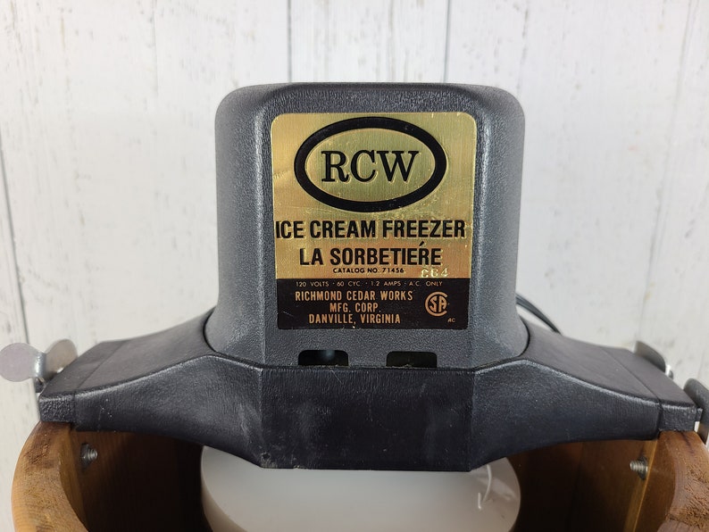 Vintage Ice Cream Maker Frost King Ice Cream Freezer 4 Quarts Etsy