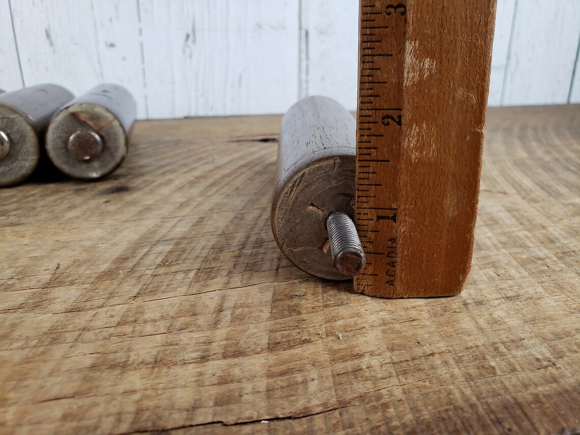 Vintage Set of 4 MCM Wood Furniture Legs Replacement Legs for Etsy UK