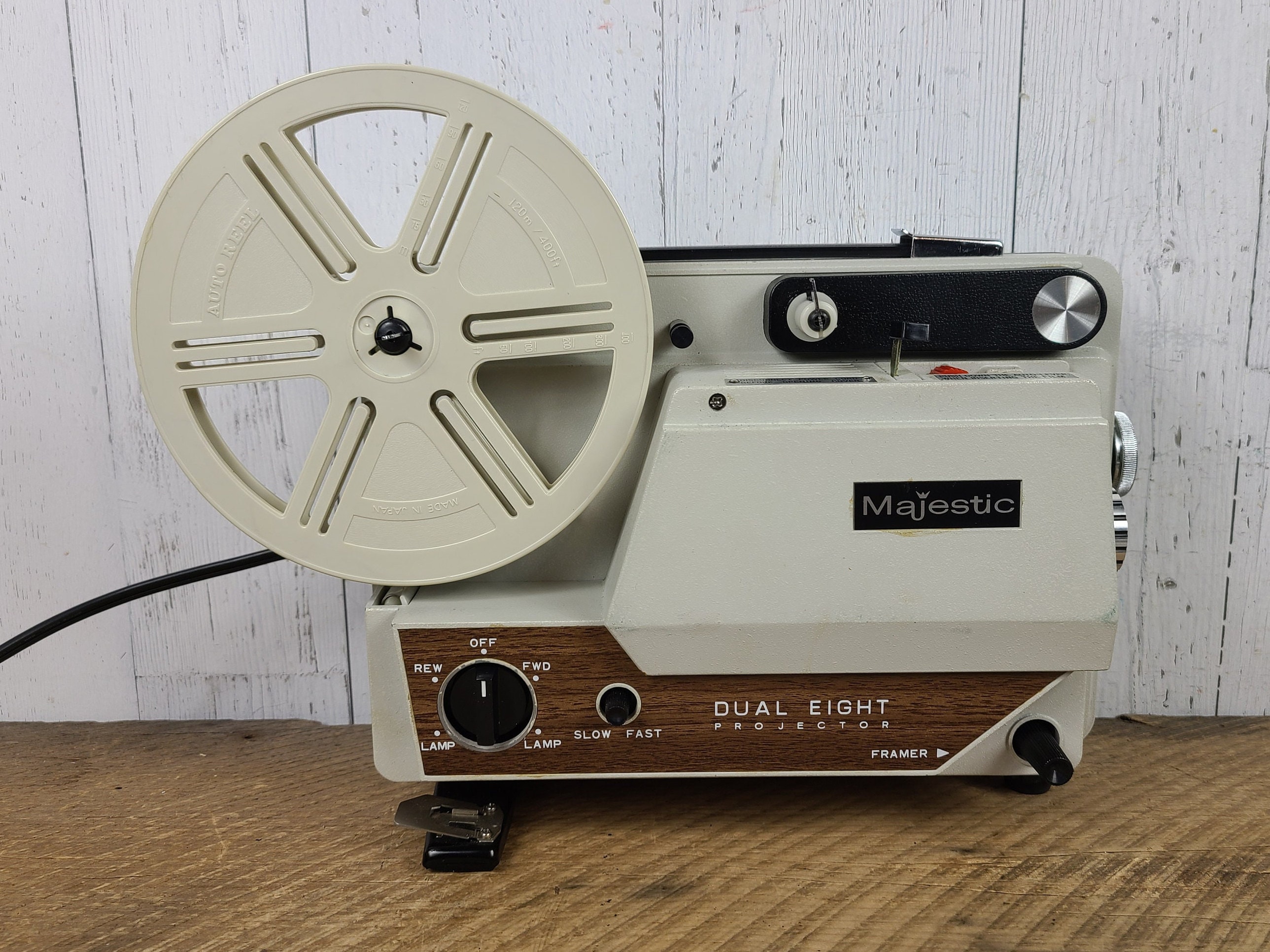 Vintage Majestic Dual Eight Film Projector Model NSI-36 AS is PROP Japan Reel  to Reel Movie Projection Image Photo Retro Cinema Electronic -  Canada