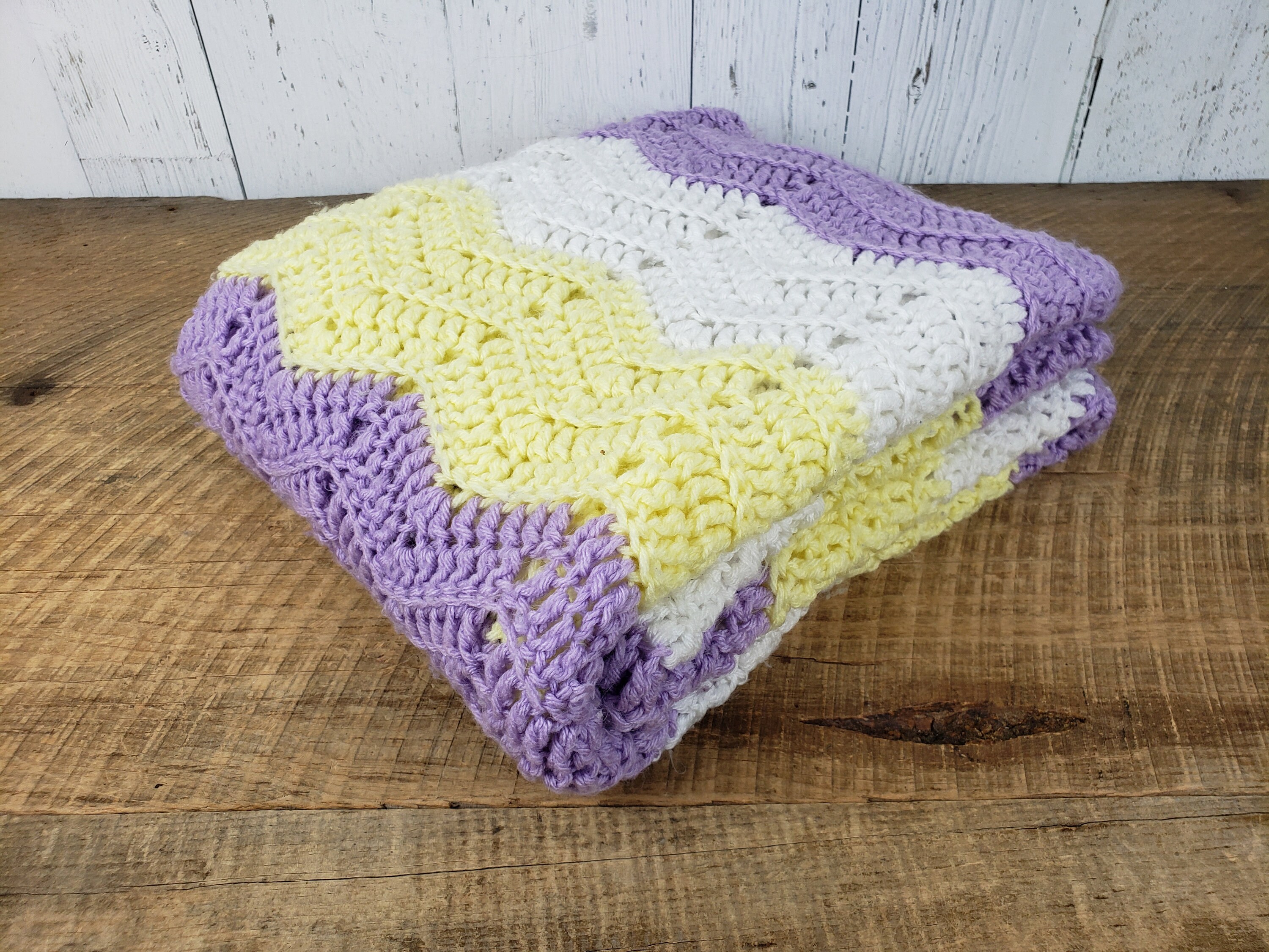 Purple and yellow blanket new arrivals