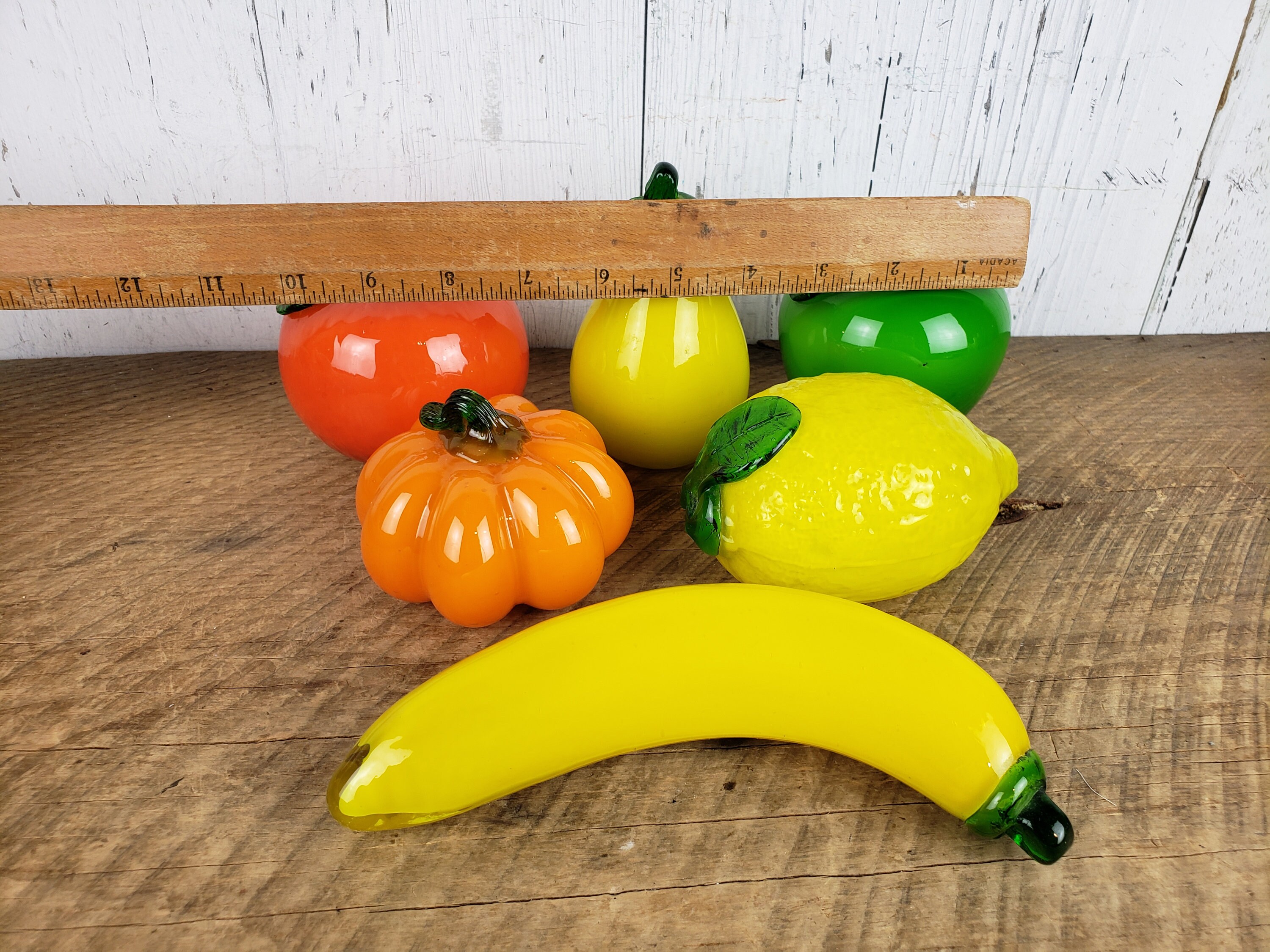 Glass Sculptures & Figurines Vintage Lot of 6 Hand Blown Miniature