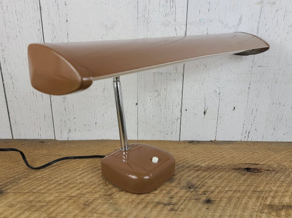 Vintage Goose Neck Metal Desk Lamp for sale at Pamono