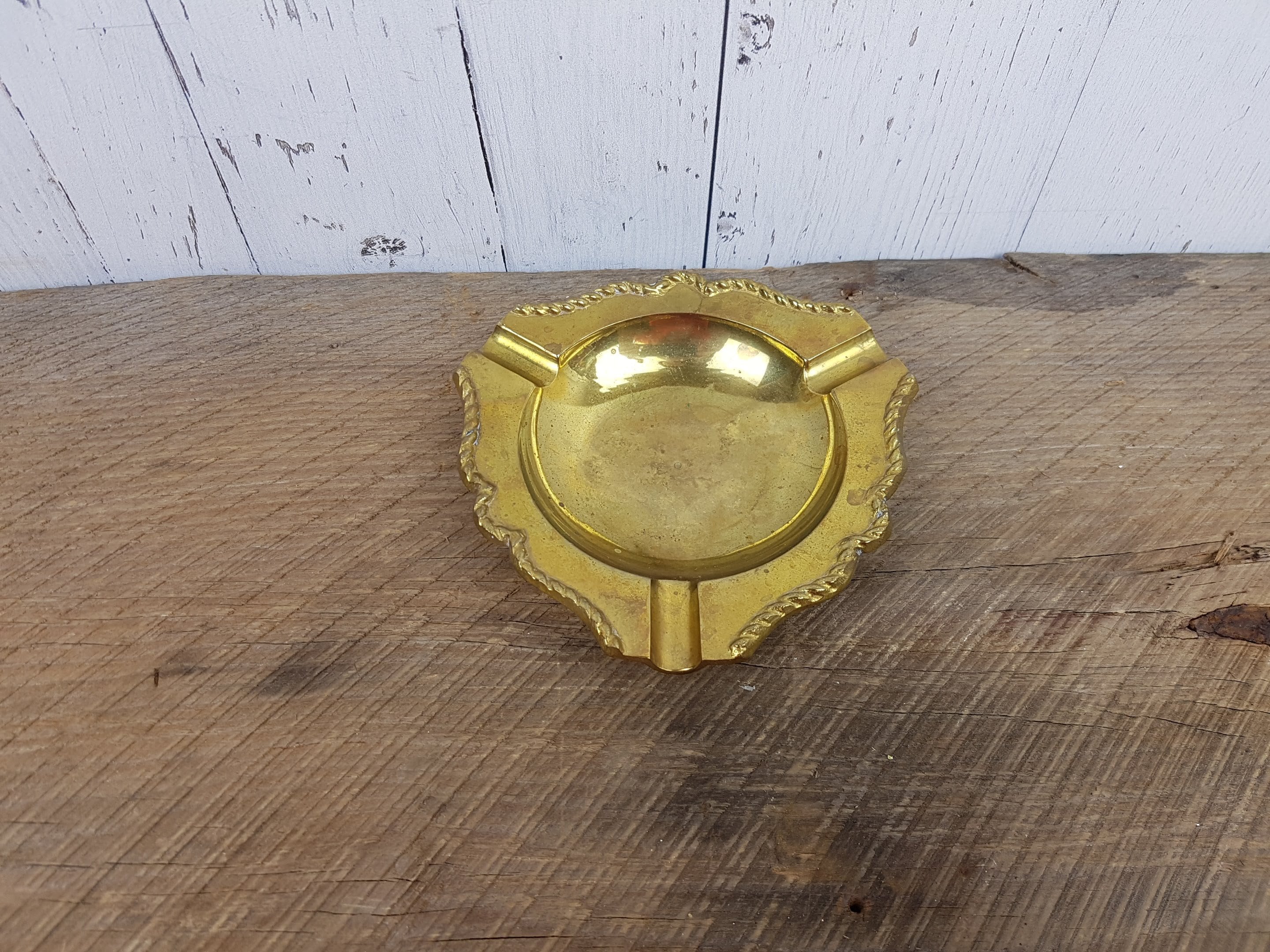 Collectibles vintage brass home decor collectible ashtrays collectible