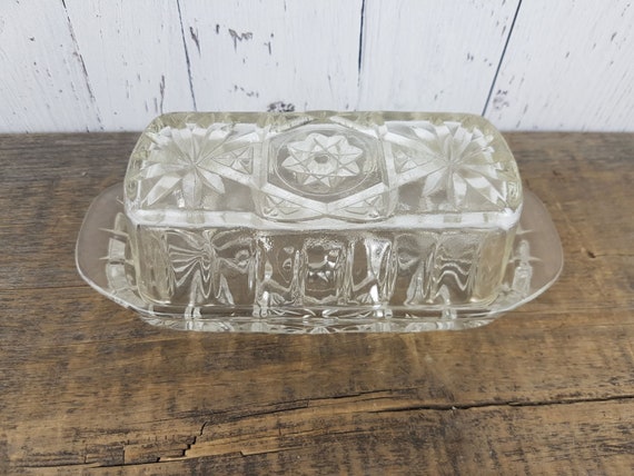 Mid century butter clearance dish