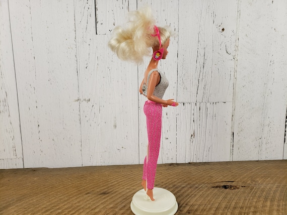 Vintage 80s Jazzercise Barbie Blond Hair Redressed Doll Wearing Retro  Glitter Top & Pants Fashion Clothing Restyle Barbie Included OOAK Doll -   Israel