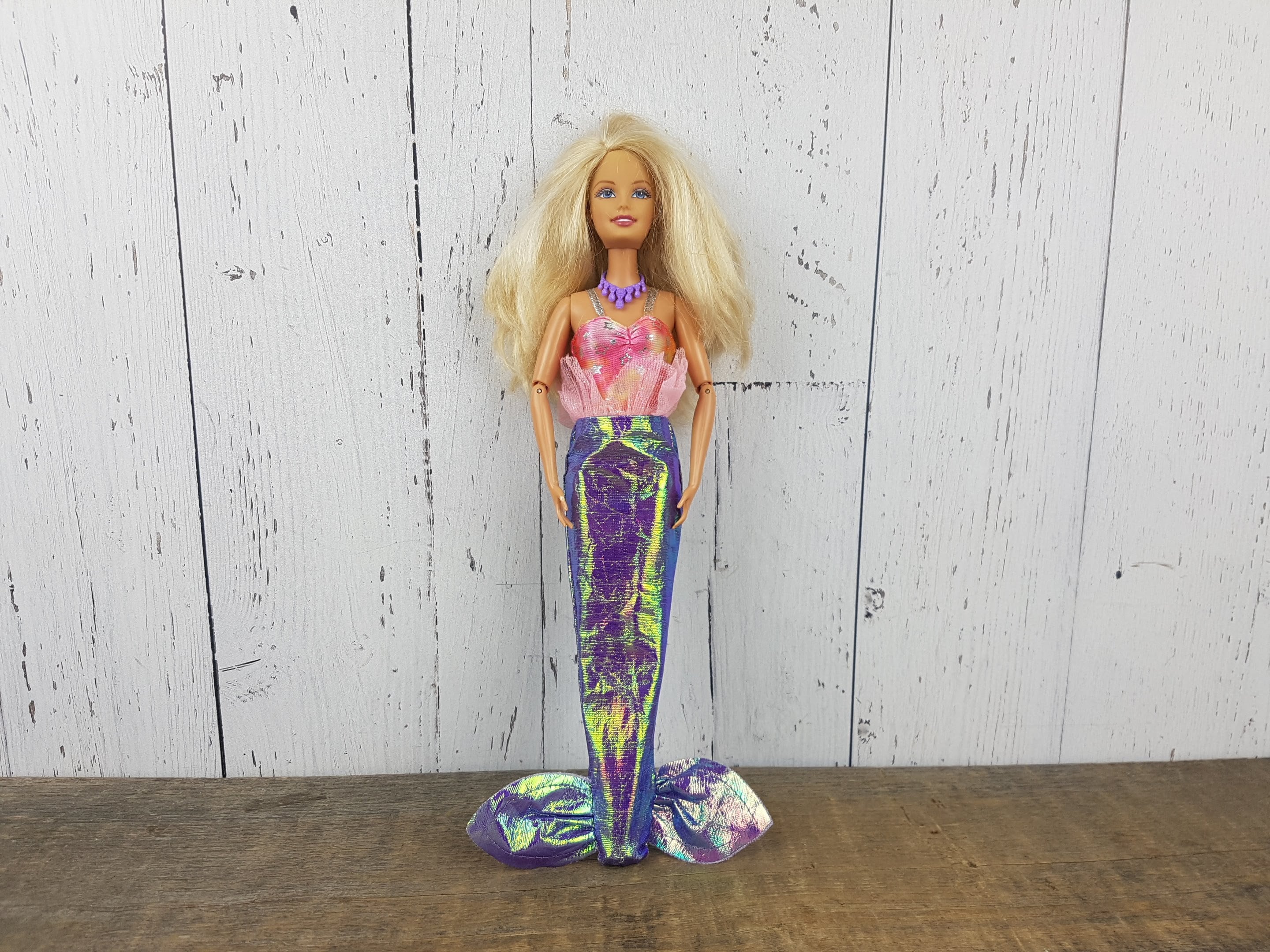 angre Kantine Stor vrangforestilling Vintage Mermaid Blond Barbie Redressed Doll Wearing Retro - Etsy Singapore