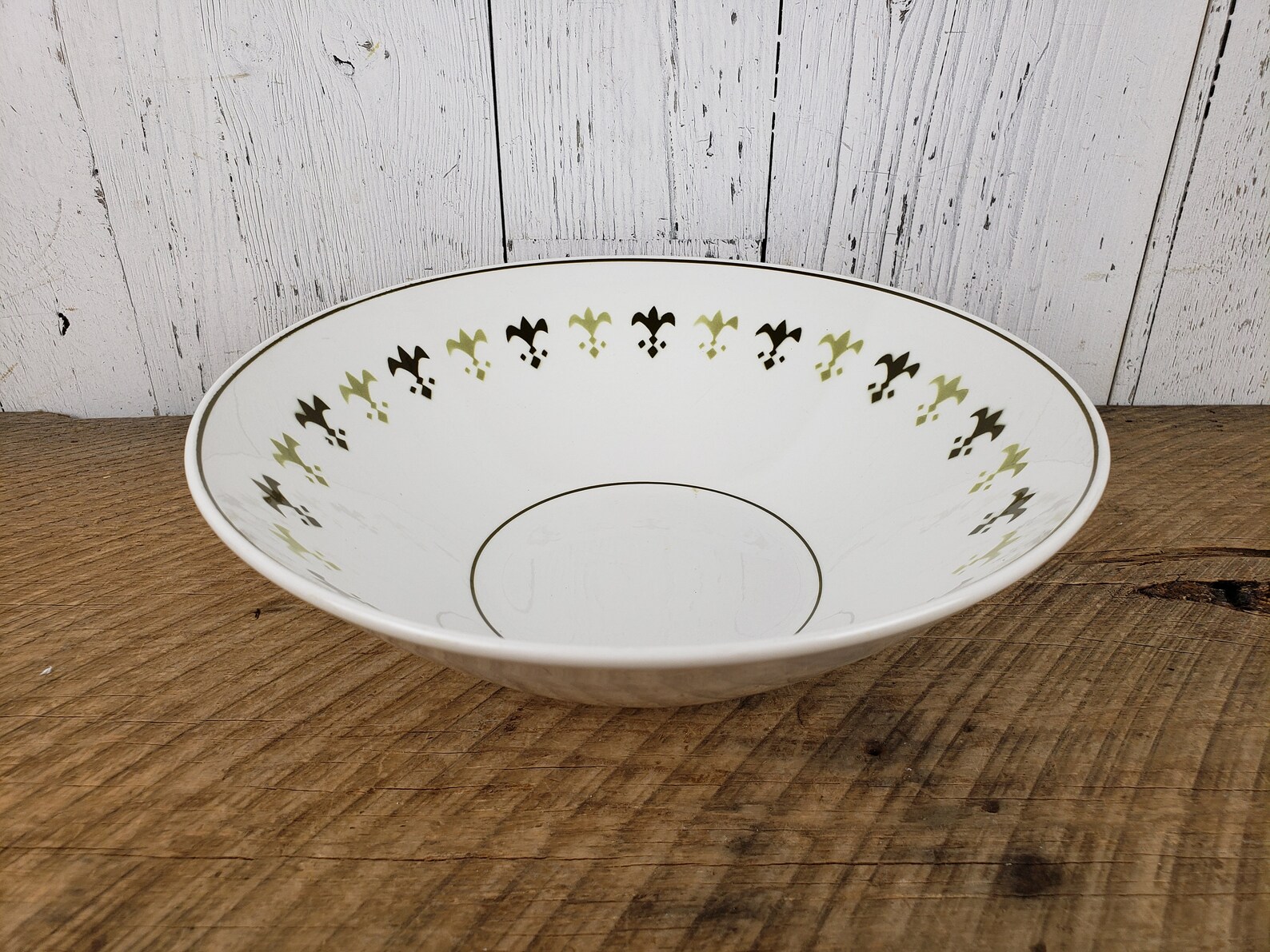 Vintage Ceramic Serving Bowl Mikasa Cerastone Palette 3078 Etsy