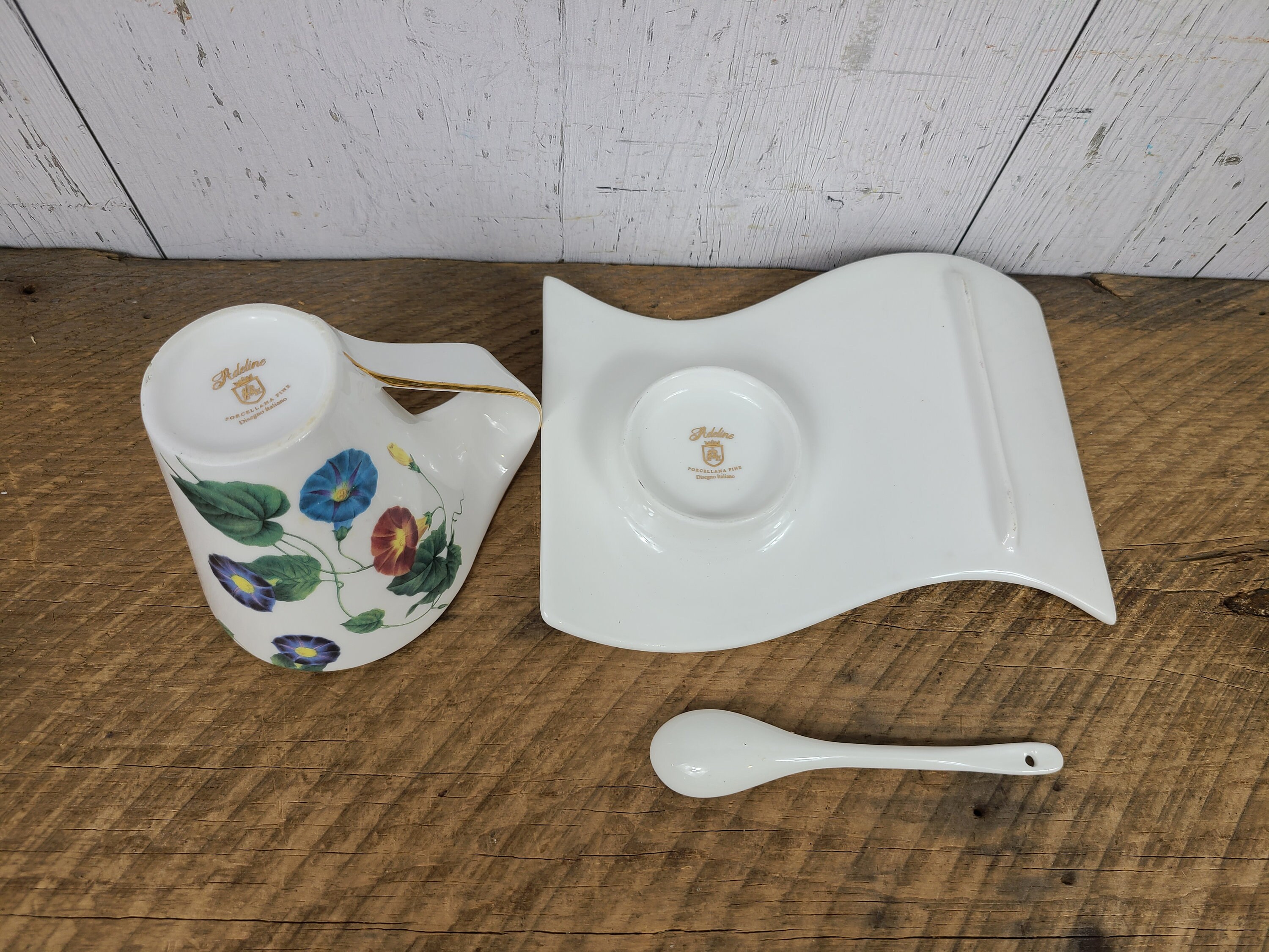 Vintage Adeline Collection Fine Porcelain Tea Set Teacup Etsy