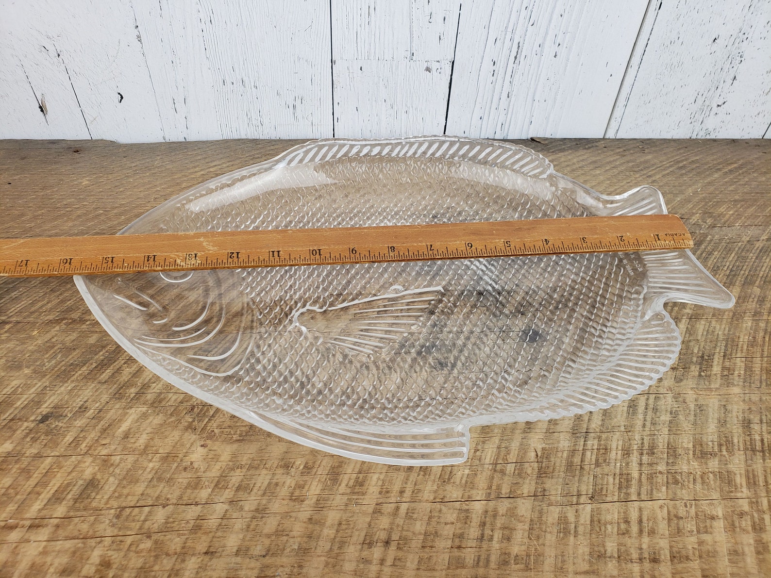 Vintage Fish Shaped Platter Plastic USA Sushi Serving Dish Etsy