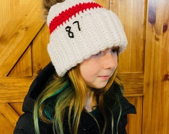 Taylor Swift Mütze - 87 - Taylor Swift Mütze gehäkelt - Taylor Swift 87 - Taylor Swift 87 - Taylor Swift 87