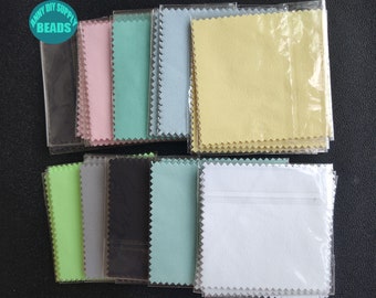 925 Sterling Silver Cleaning Cloth, Flannelette Polishing Cloth 