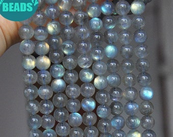 3/4/5/6/8/9mm Labradorite Beads with Strong Rainbow light,AAAAA Grade Natural labradorite beads,Semi precious Gemstone Beads