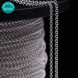 1.8/2.0mm S925 Sterling Silver Chain,O Shape Chain,Bulk Chain,Silver Chain,Wholesale Chain,jewelry chain,Sterling Silver Necklace