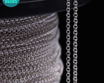 1.8/2.0 mm S925 sterling zilveren ketting, O-vorm ketting, bulk ketting, zilveren ketting, groothandel ketting, sieraden ketting, sterling zilveren ketting