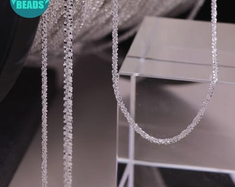 S925スターリングシルバースターライトチェーン（1.2/1.8 mm）