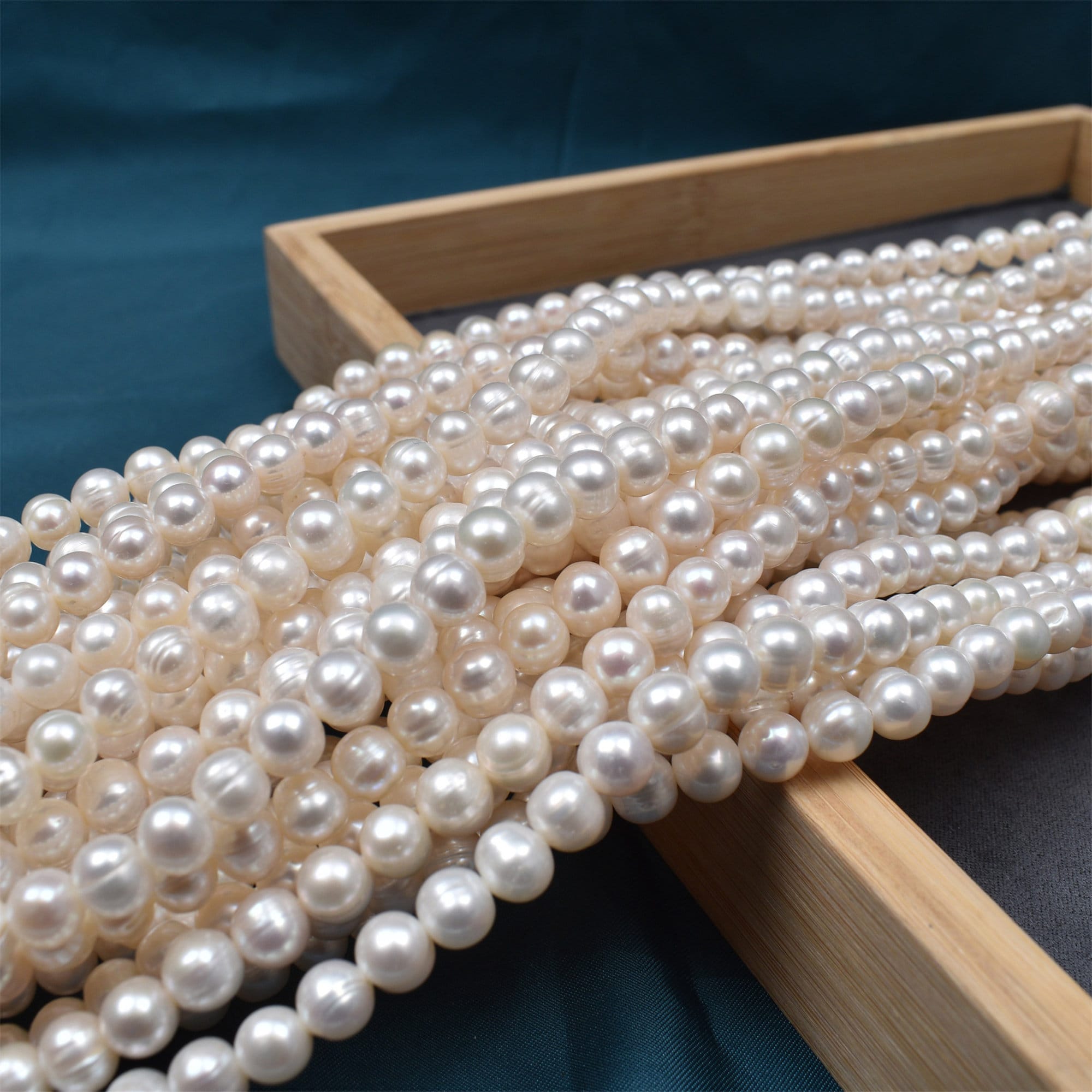 Lot De Perles De Culture Vintage En Vrac - Authentiques, Uniques, Occasion