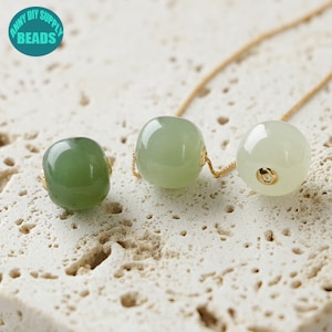 Ciondolo Piccolo A Ciambella Fei Cui In Giada Giadeite Naturale Di Tipo A, Verde Chiaro Ghiacciato, Da 17,8 Mm - Italia - Foto 10