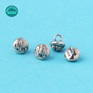 S925 Massiv Sterling Silber Knöpfe,Sterling Silber Knöpfe,Elefant Knöpfe