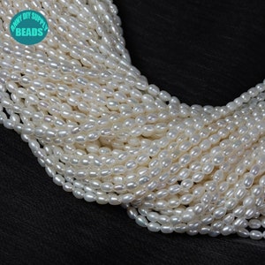 3.5mm Freshwater Pearl beads,Small Size Pearl Beads,Freshwater seed pearls