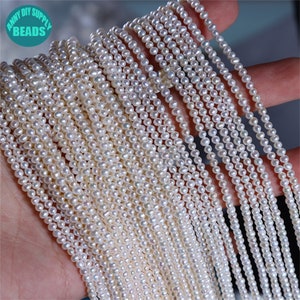2-2.5mm Good Luster Freshwater Seed Pearl beads,Tiny Pearl Beads,Freshwater seed pearls,Seed pearls
