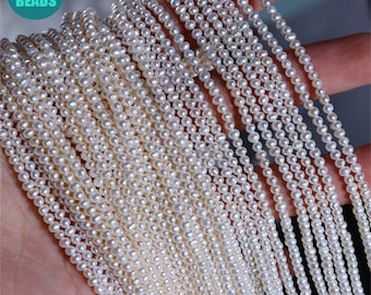 2-2.5mm Good Luster Freshwater Seed Pearl beads,Tiny Pearl Beads,Freshwater seed pearls,Seed pearls