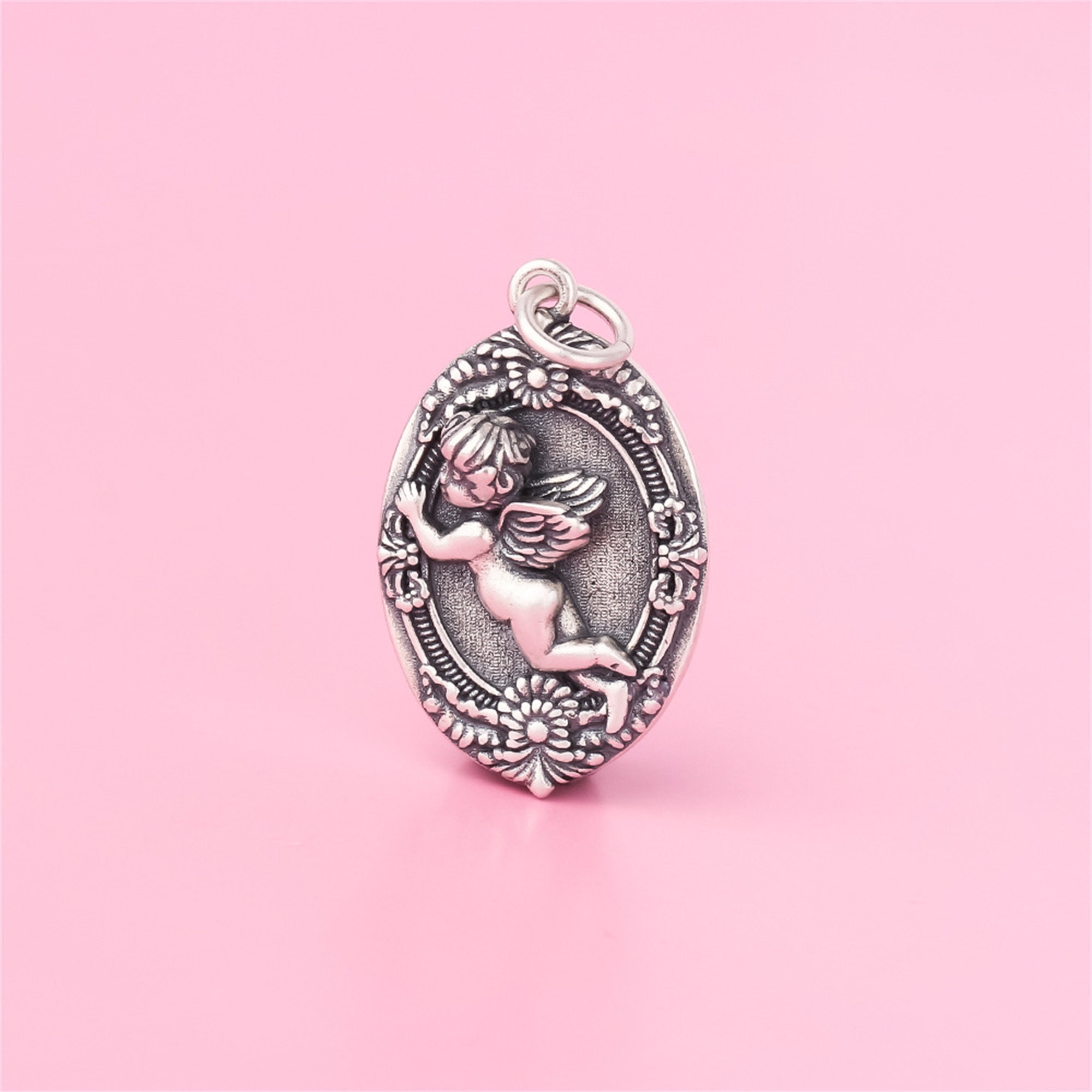Lettre M 0401961024 Pendentif Mousqueton En Argent Sterling 925 Plaqué Or Compatible Avec Tous Les Types De Bracelets à Breloques Et Bracelets à Breloques, Argent Sterling