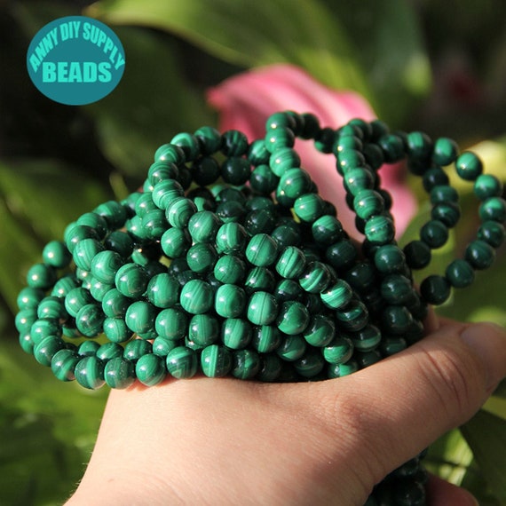 Genuine cheap malachite beads