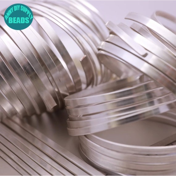 2 5mm Wide S999 Fine Silver Flat Wire raw Silver Material jewelry
