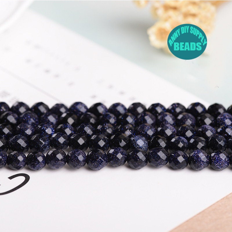 Blue sandstone beads, 4mm 6mm 8mm 10mm 12mm sand blue gemstone beads, blue  sand stone beads, full strand loose gem bead on sale, BSS20X0