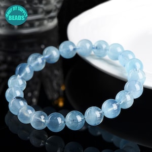 5A Grade Genuine Natural Aquamarine beads,Translucent Aquamarine beads,Gemstone beads,Blue Gemstone beads