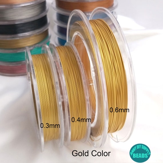 1 Meter 0.3/0.4/0.6mm FLEXY7 Japan Soft Steel Wire,jewelry Making  Wire,bracelet Steel Wire -  Denmark